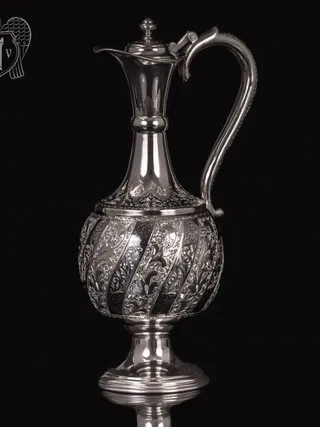 Винный кувшин из серебра «Александрия»
