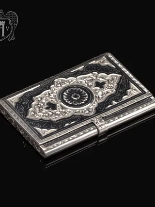 Визитница серебряная «Маркиз»