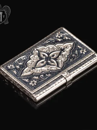 Визитница серебряная «Падишах»