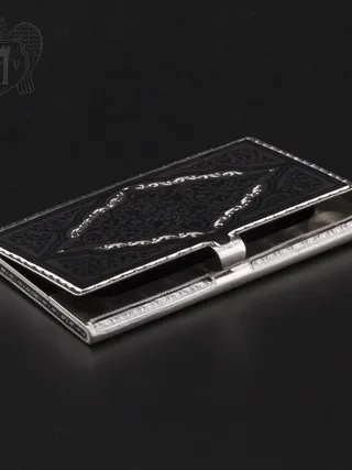 Визитница серебряная «Сеньор»