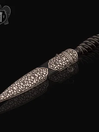 Кинжал из серебра  «Брутал»