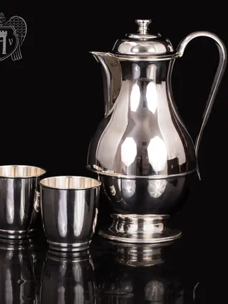 Набор для воды из серебра 925 пробы«Греджио»