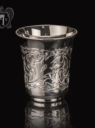 Серебряный стакан «Райский родник»