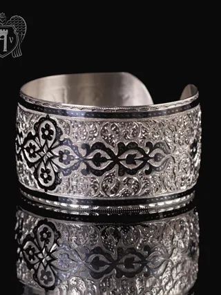 Браслет из серебра кубачинский «Катерина»