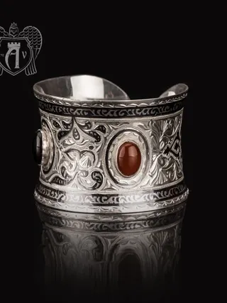 Браслет из серебра кубачинский «Немезида»