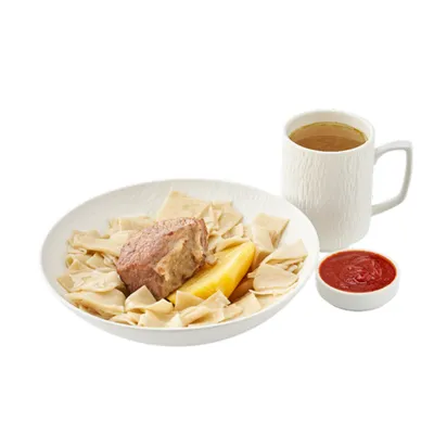 Тонкий хинкал с говядиной