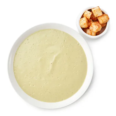 Крем-суп из цуккини и шампиньонов