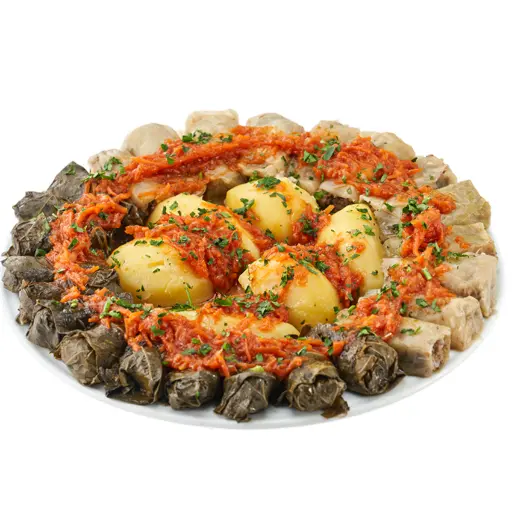 Голубцы и долма с картофелем