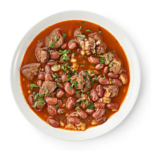 Ароматный фасолевый суп с бараниной