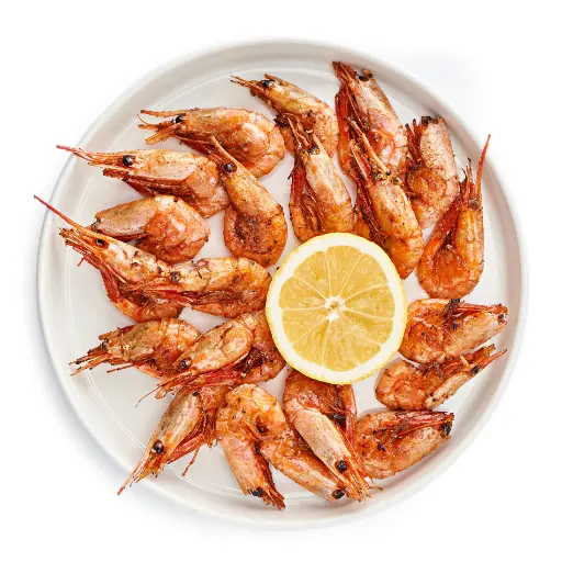 Креветки жареные