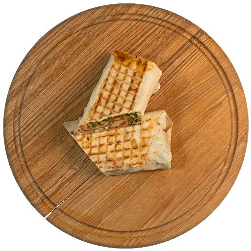 Шаурма с куриными наггетсами и картофелем