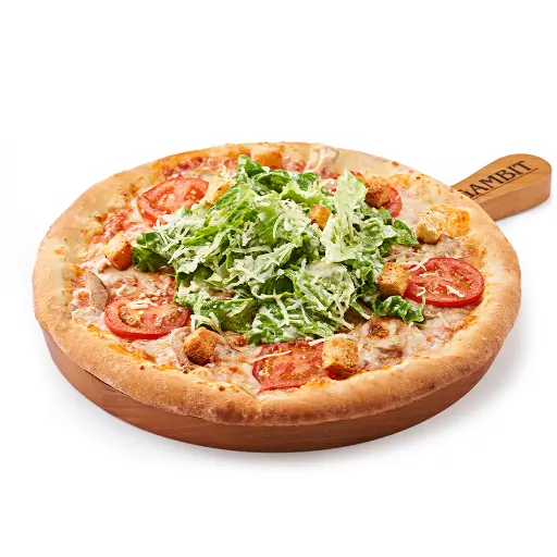 Пицца Цезарь с курицей