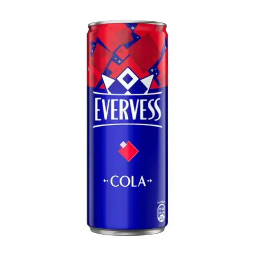 Эвервесс Кола 0,33 л, жестяная банка