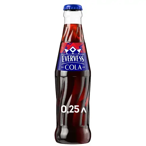 Эвервесс Кола 0,25 л, стекло