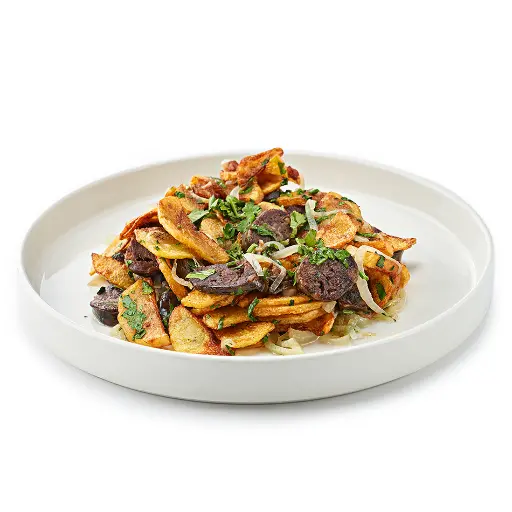 Жаркое с сушёной колбасой