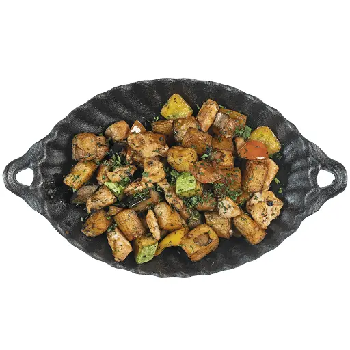 Жаркое из цыплёнка в сковороде