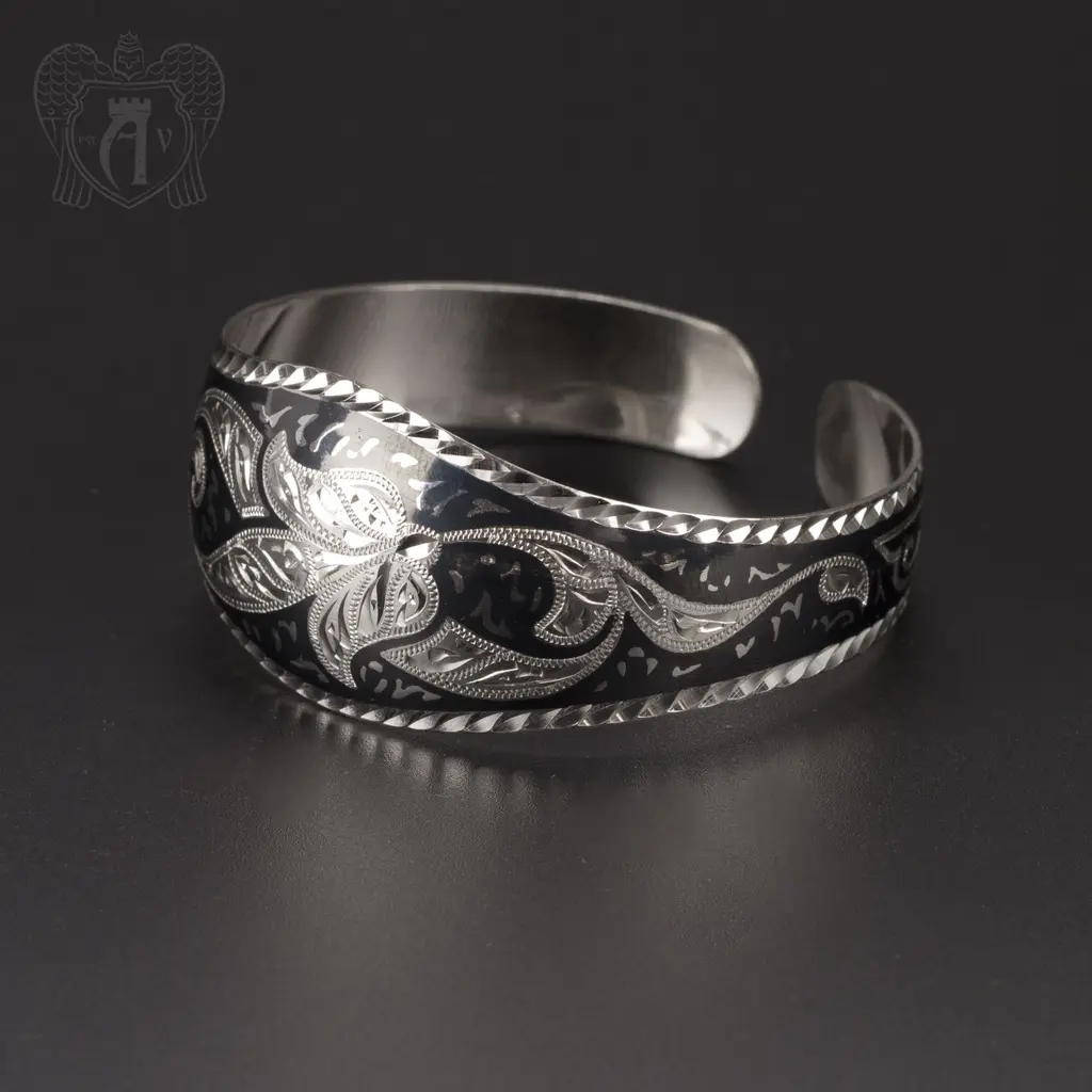 Браслет кубачинский «Лотос»