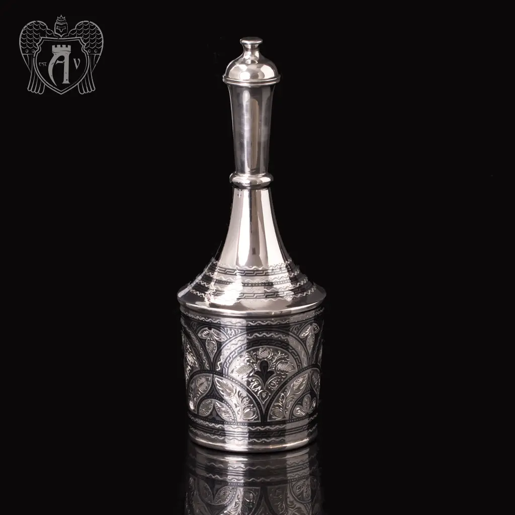 Графин водочный из серебра «Верона 2»