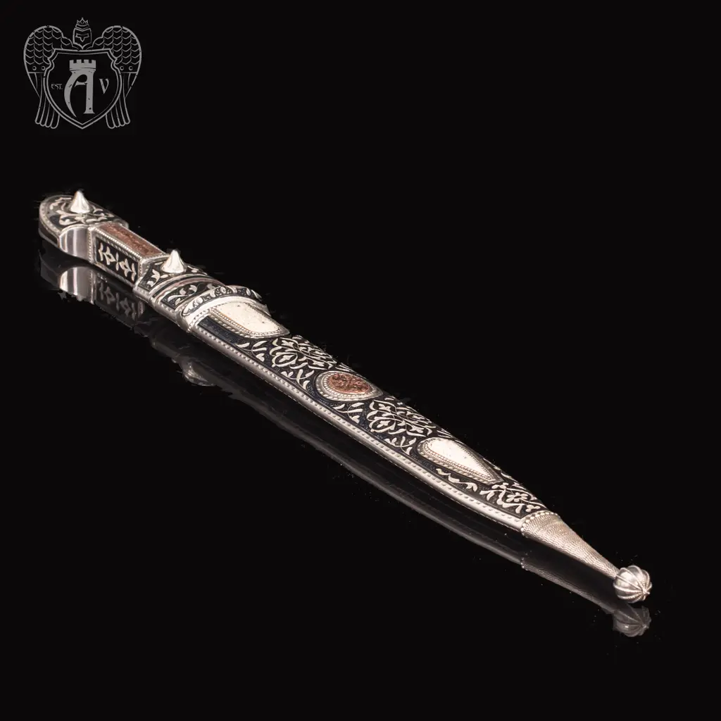 Кинжал серебряный  «Самур»