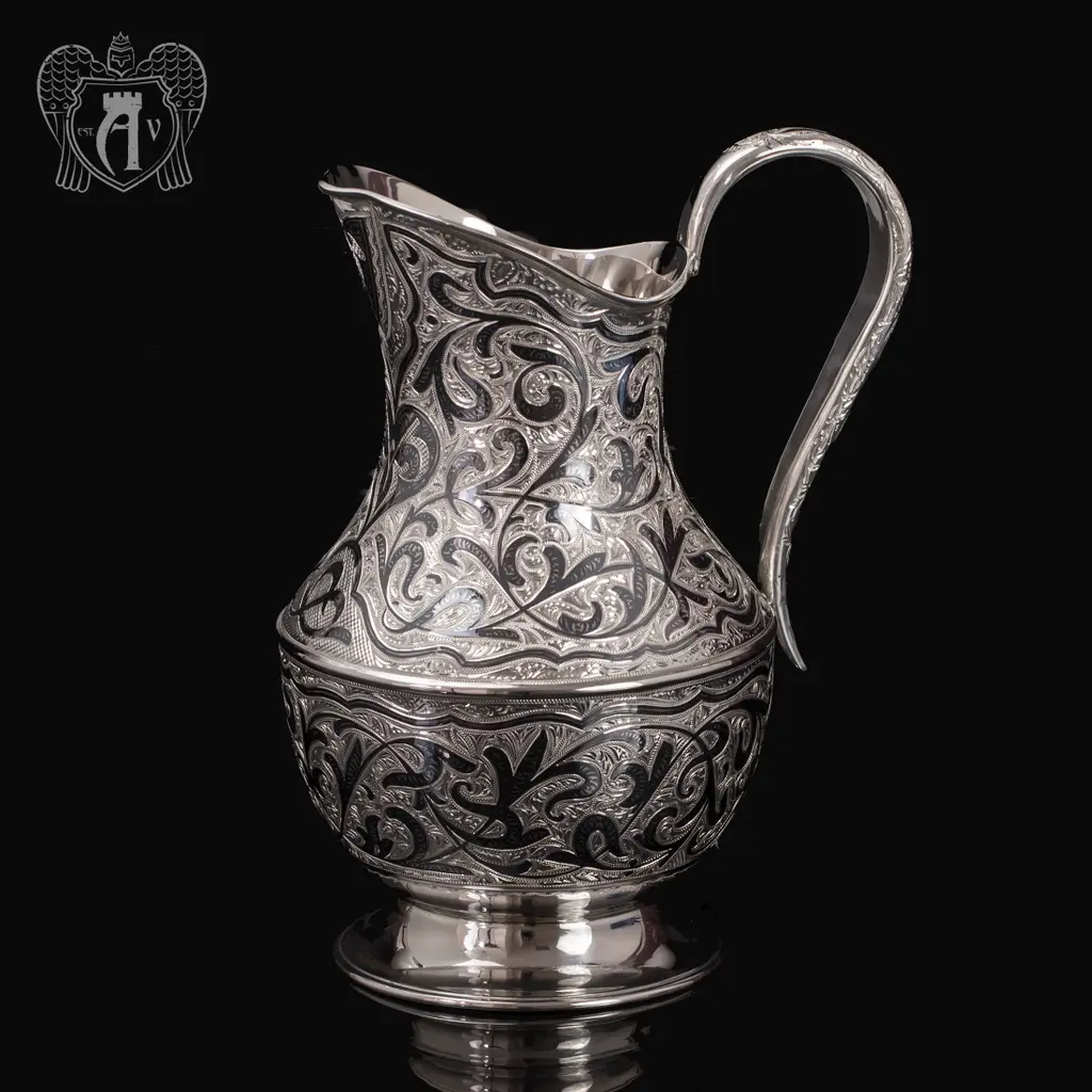 Кувшин без крышки из серебра «Дионис»