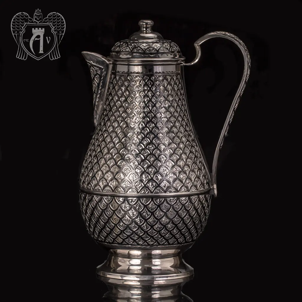 Кувшин большой из серебра «Прометей»