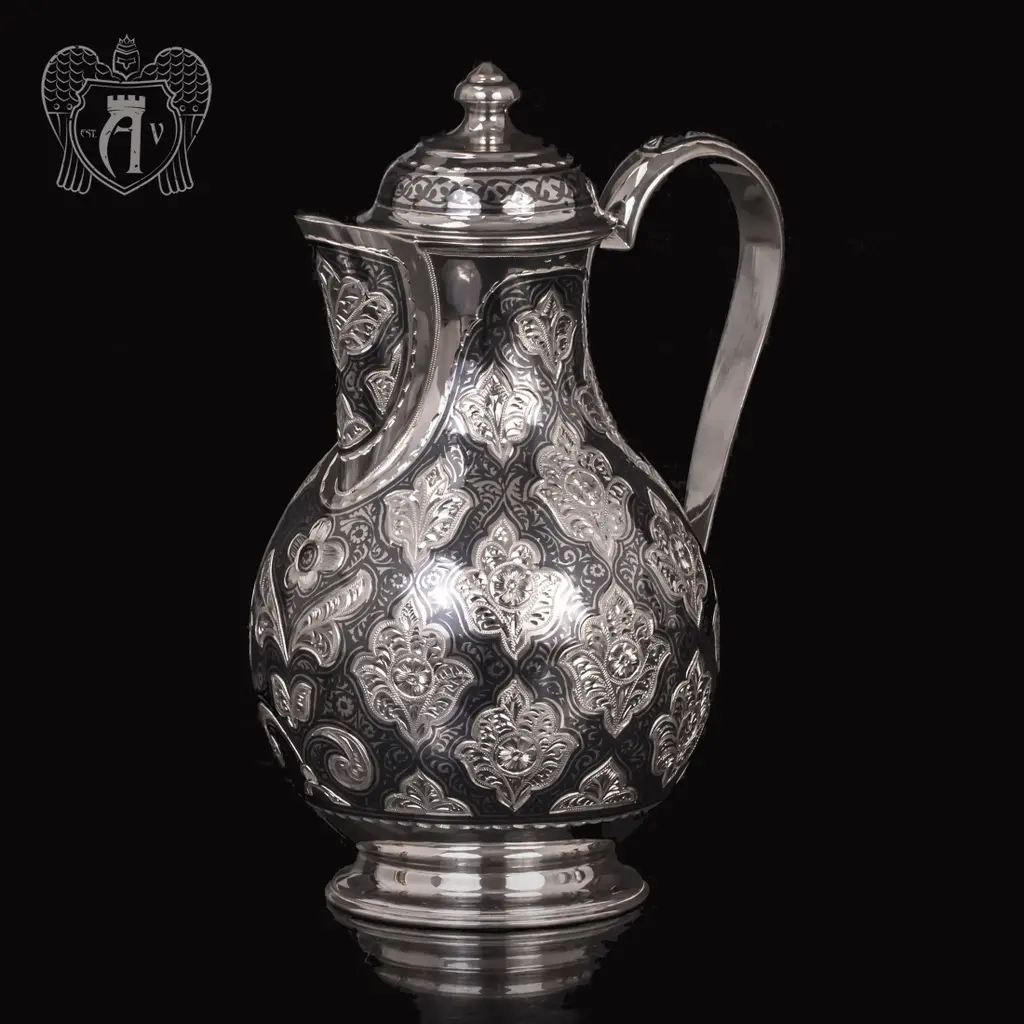 Кувшин из серебра 925 пробы «Люксор» малый