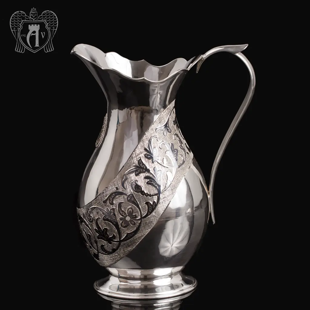 Кувшин из серебра без крышки «Изабелла»