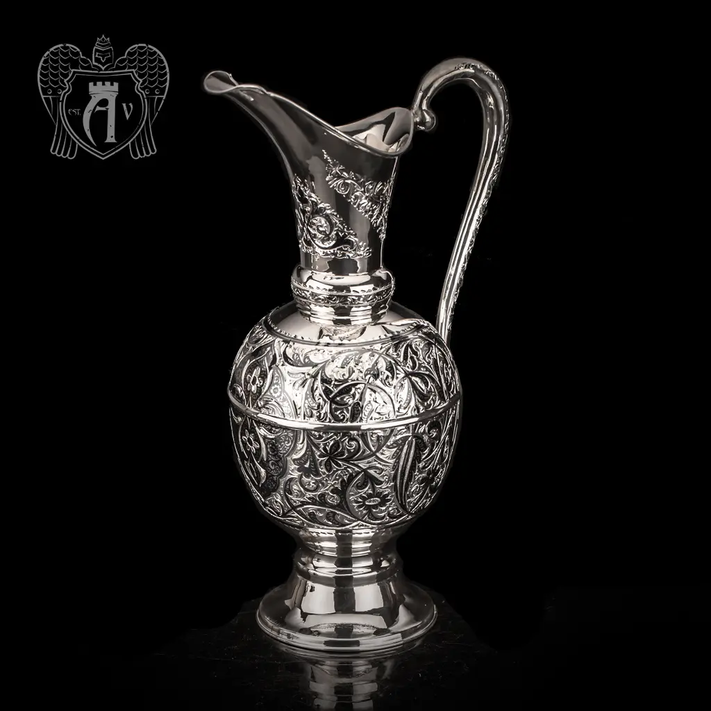 Кувшин из серебра  «Лора»