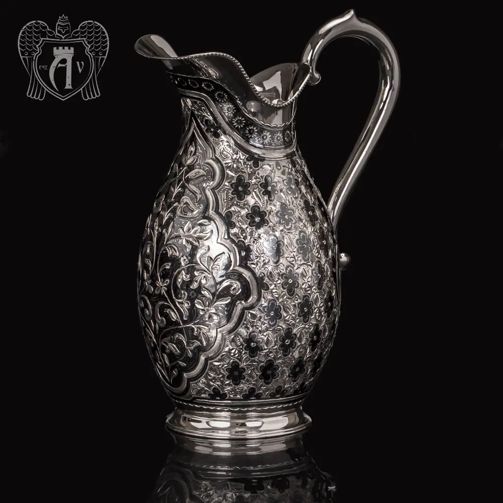 Кувшин серебряный  «Миднайт» без крышки