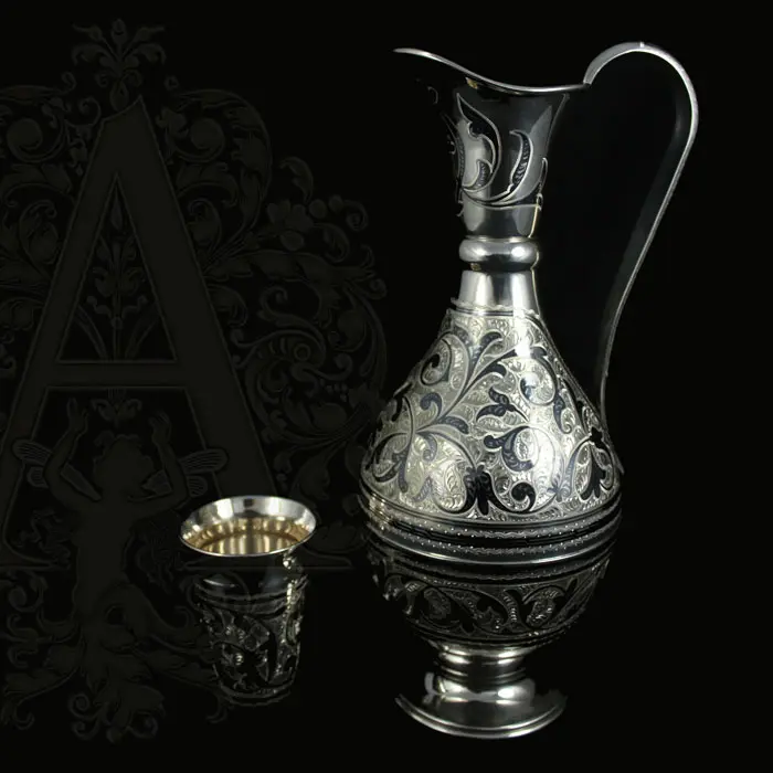 Кувшин серебряный «Практичный» 1300 мл