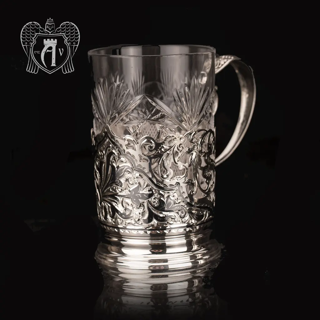 Подстаканник из серебра «Бомонт»