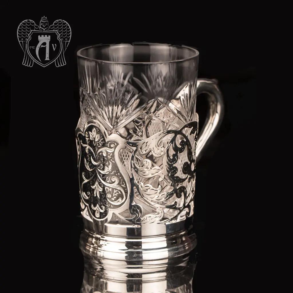 Подстаканник из серебра «Граф»