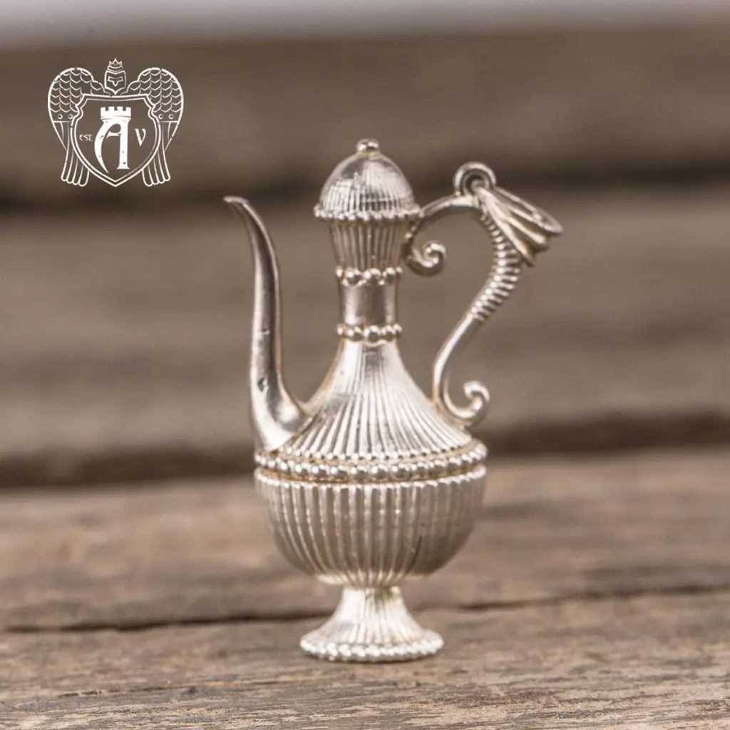 Подвеска  из серебра «Кувшинчик»