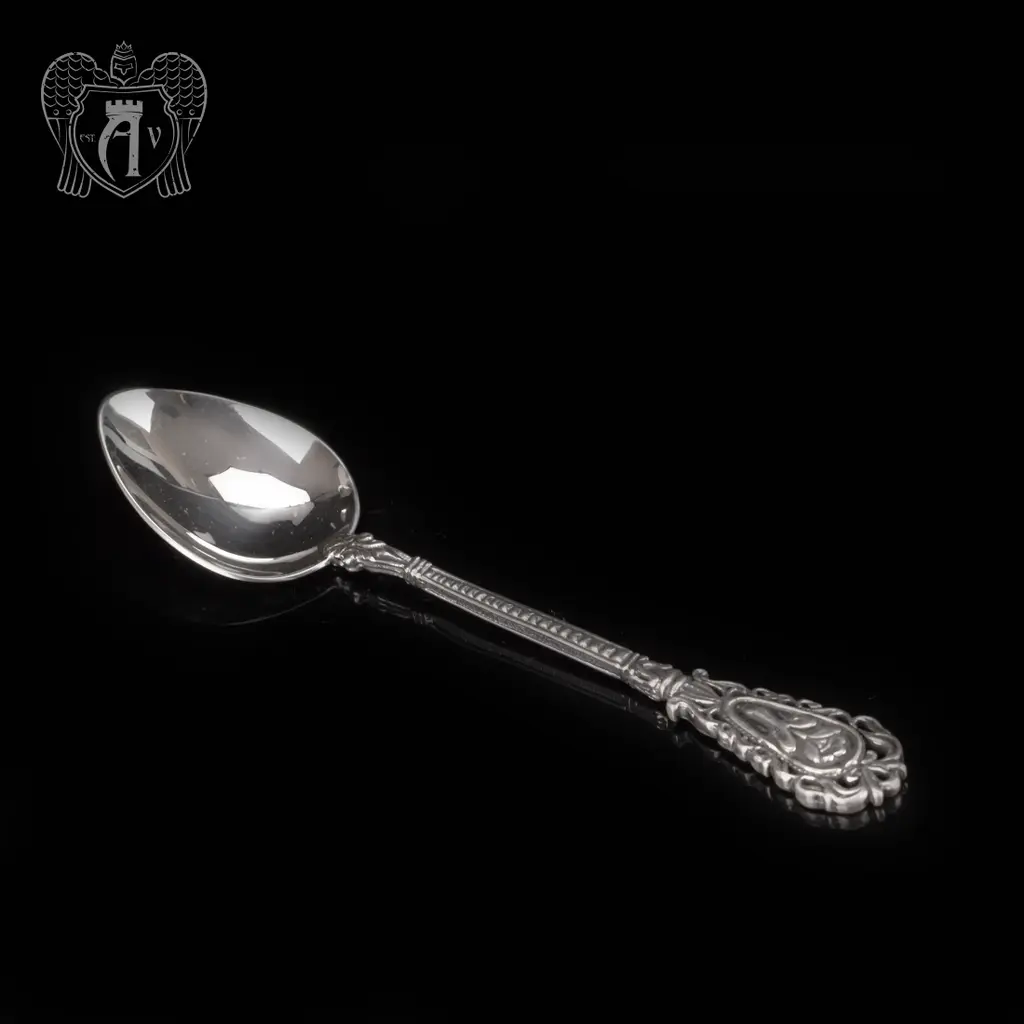 Серебряная чайная ложка «Тюльпан» Для утреннего настроения 19982