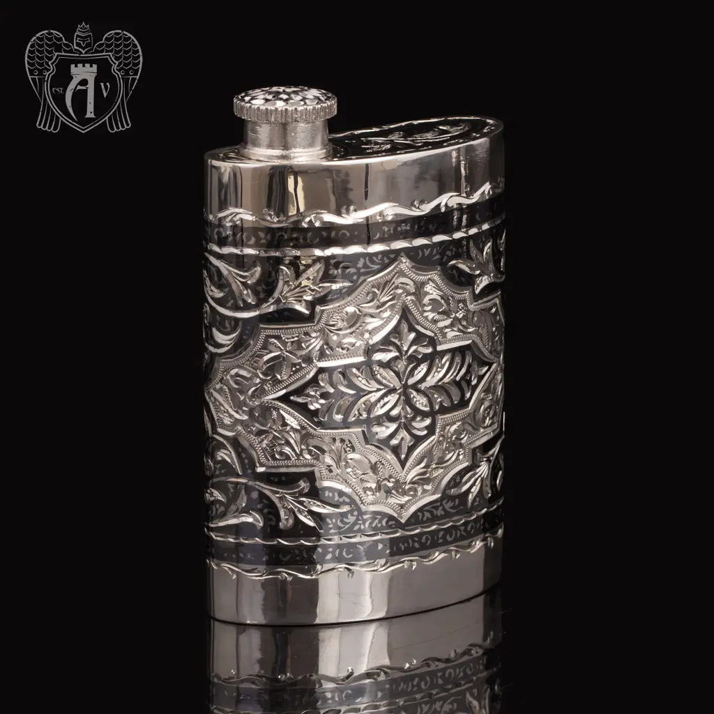 Серебряная фляжка «Неаполь»