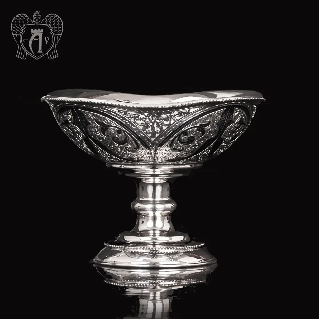 Серебряная фруктовница «Бастинда»