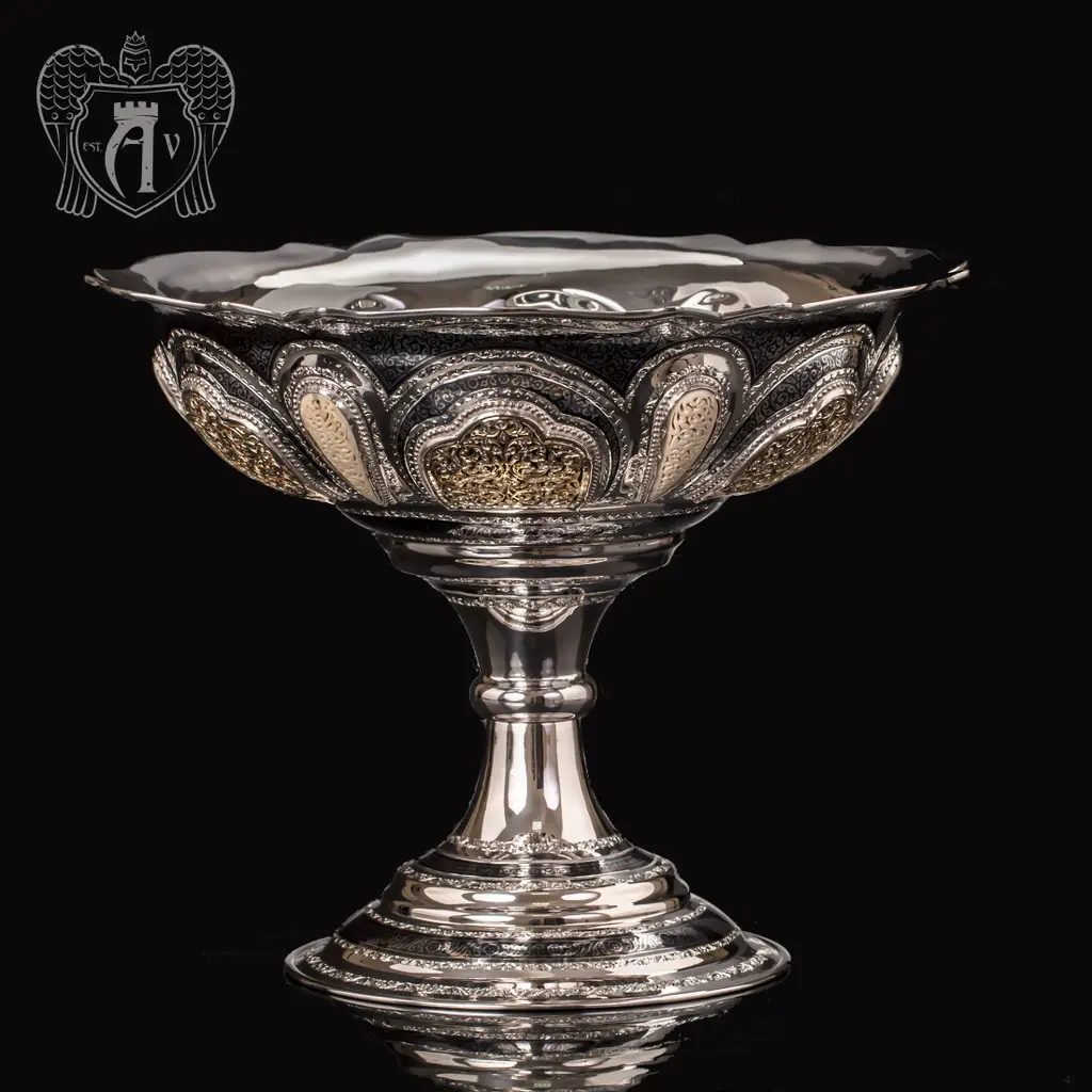 Серебряная фруктовница «Присцилла»