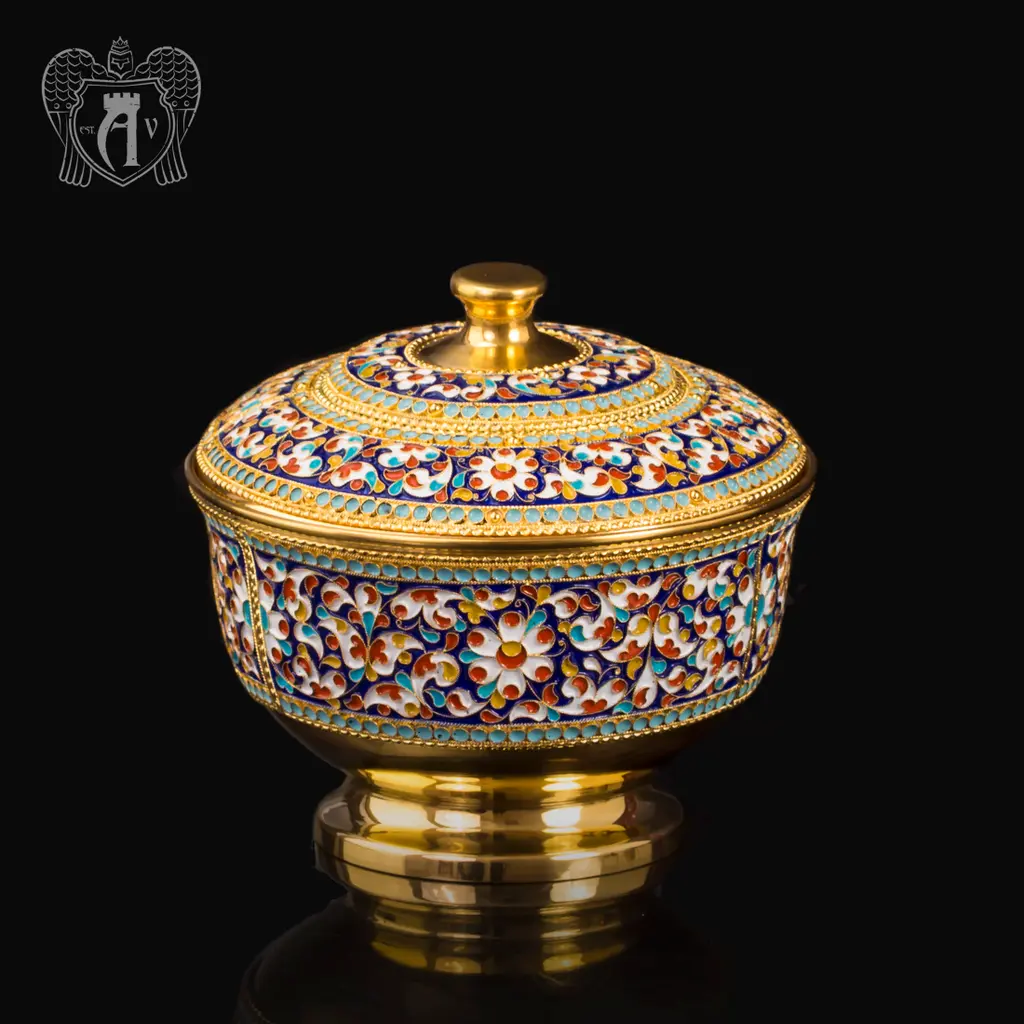 Серебряная сахарница «Графская»