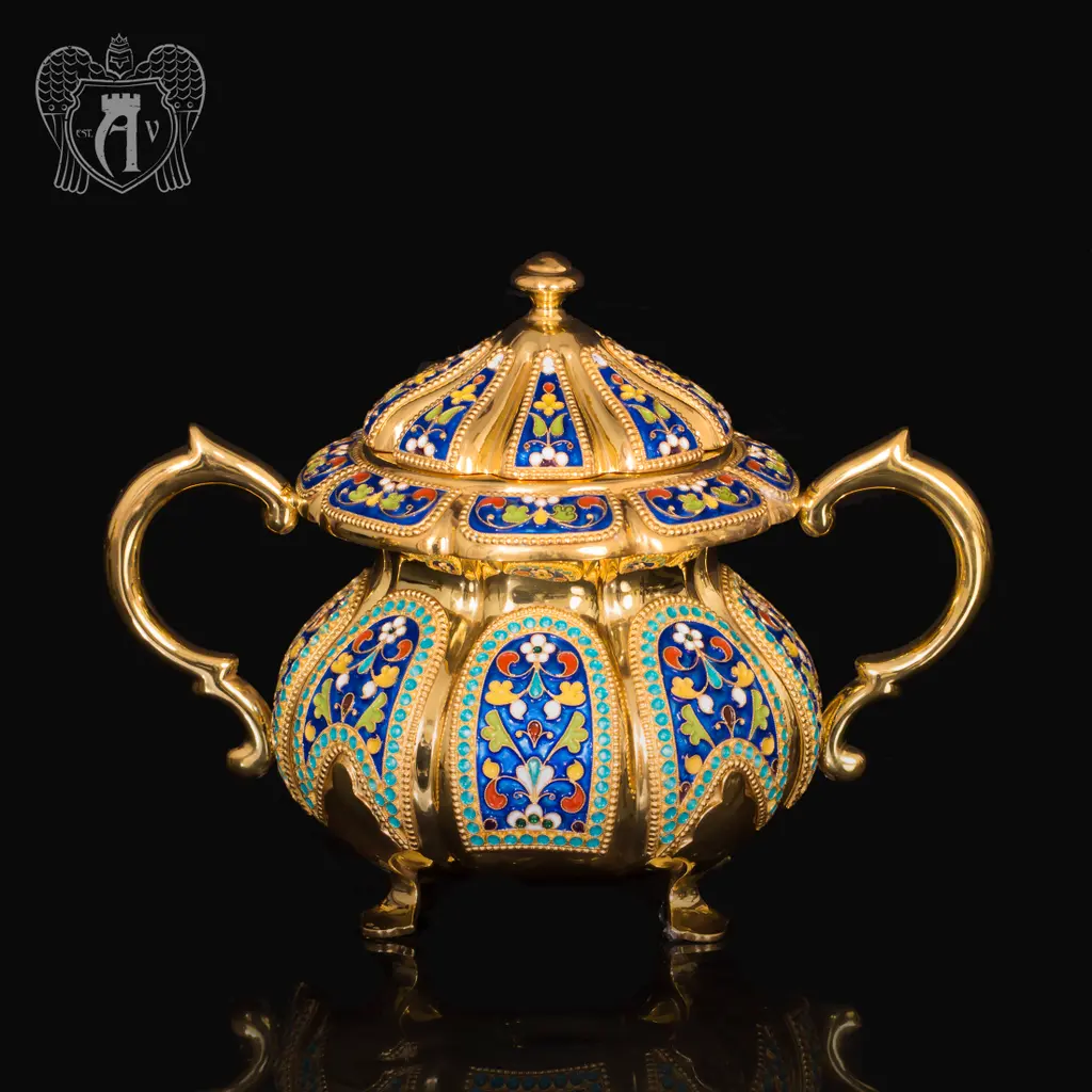 Серебряная сахарница «Наполеон»