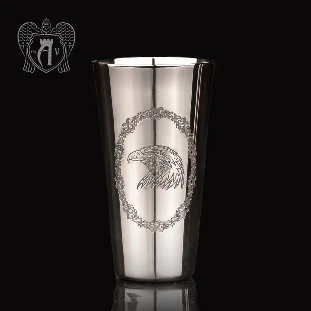 Серебряная стопка «Орел»
