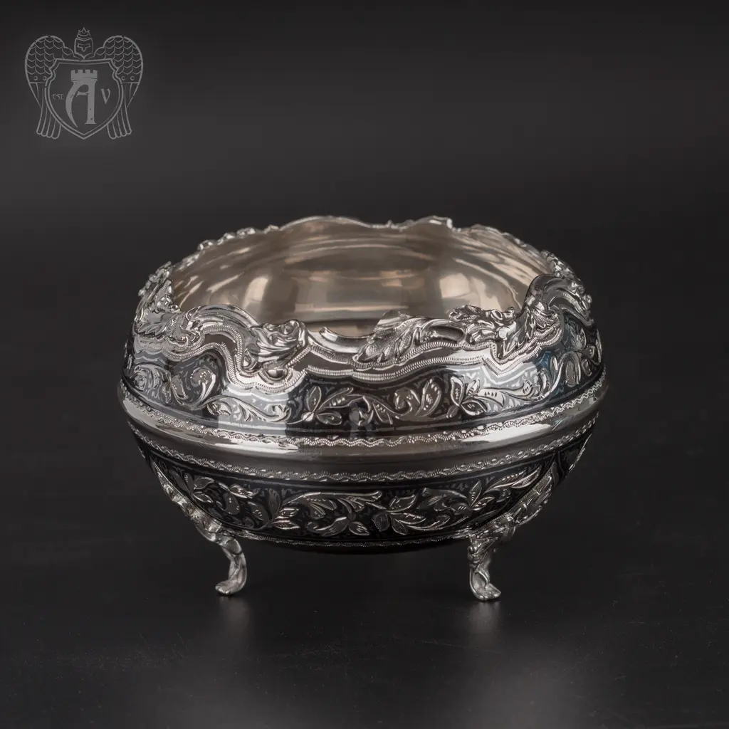 Серебряная вареньица\\сахарница «Сеньора»