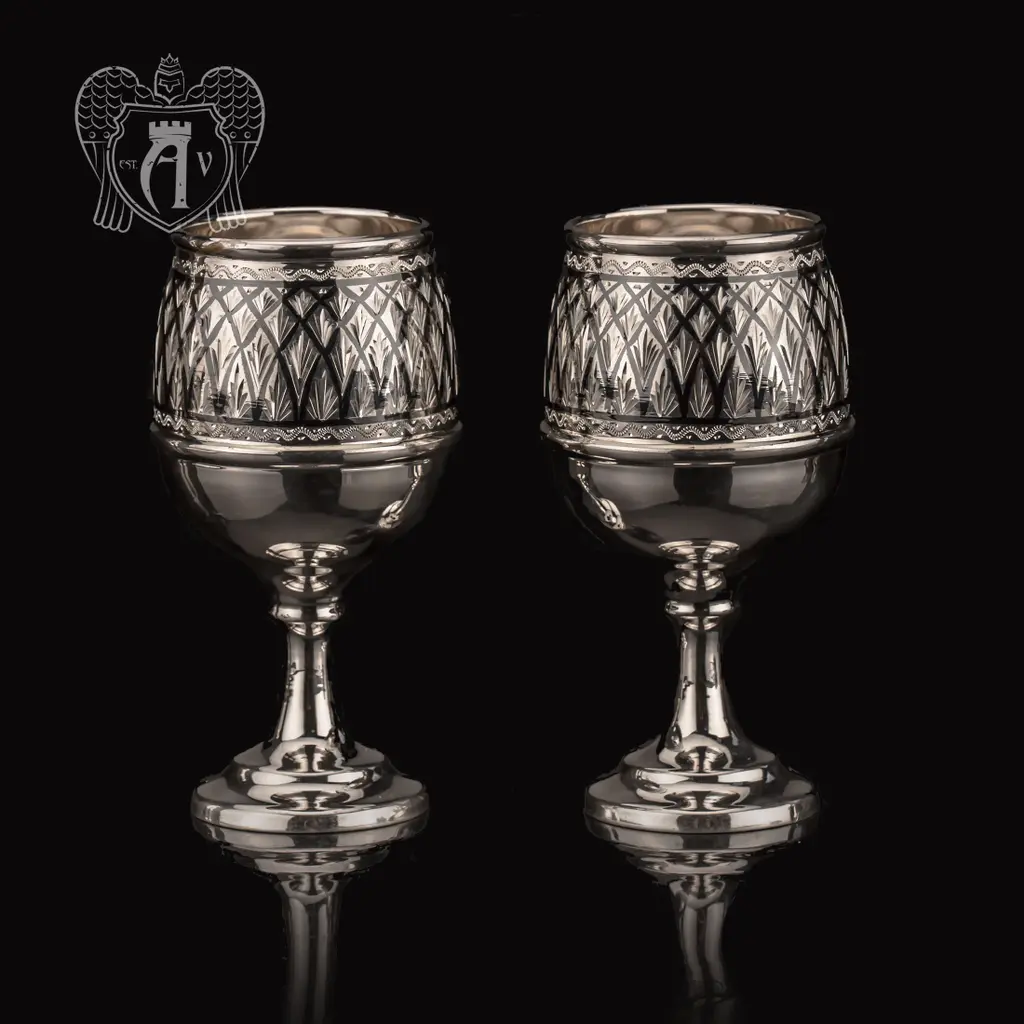 Серебряные рюмки «Лондон»