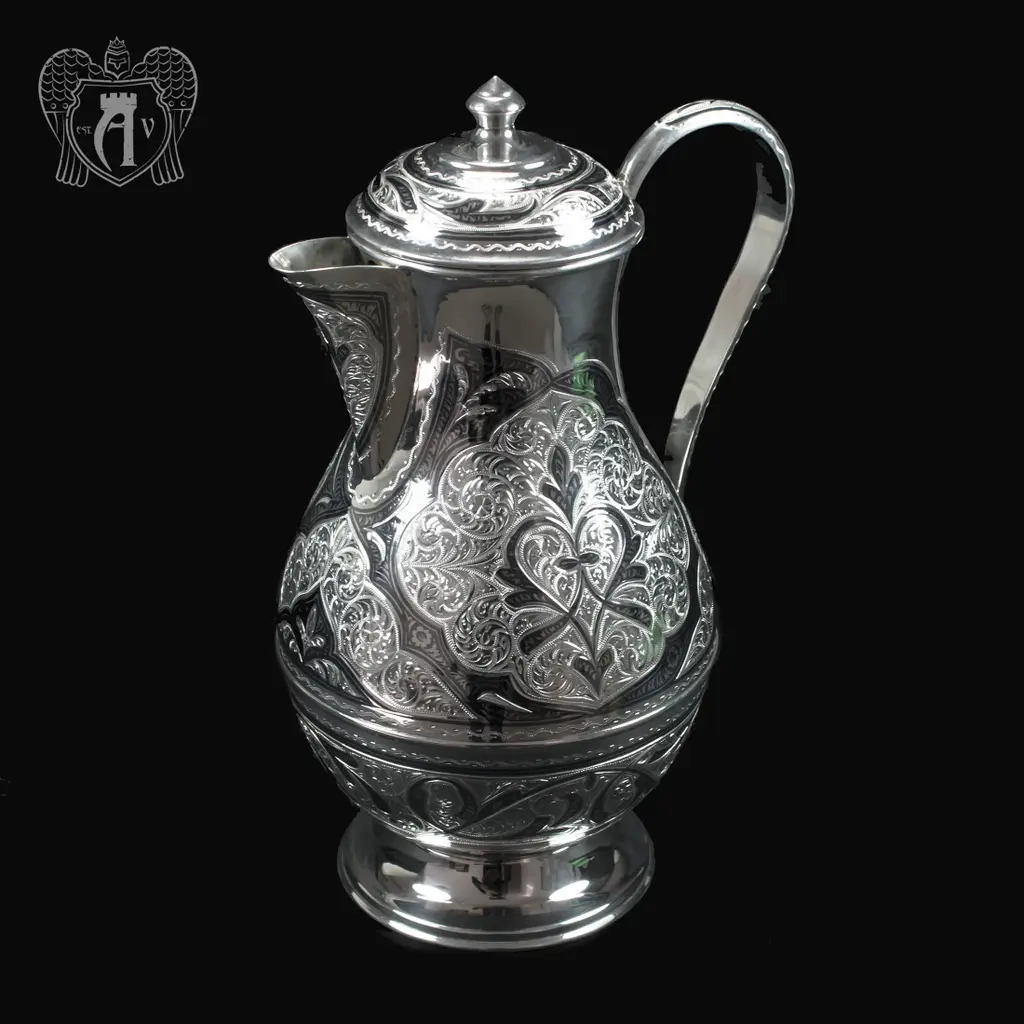 Серебряный кувшин «Восточный»