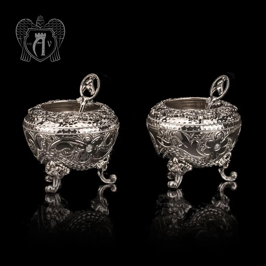 Серебряный набор для специй «Дворцовый»