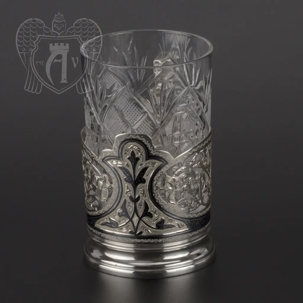 Серебряный подстаканник «Мархарай»