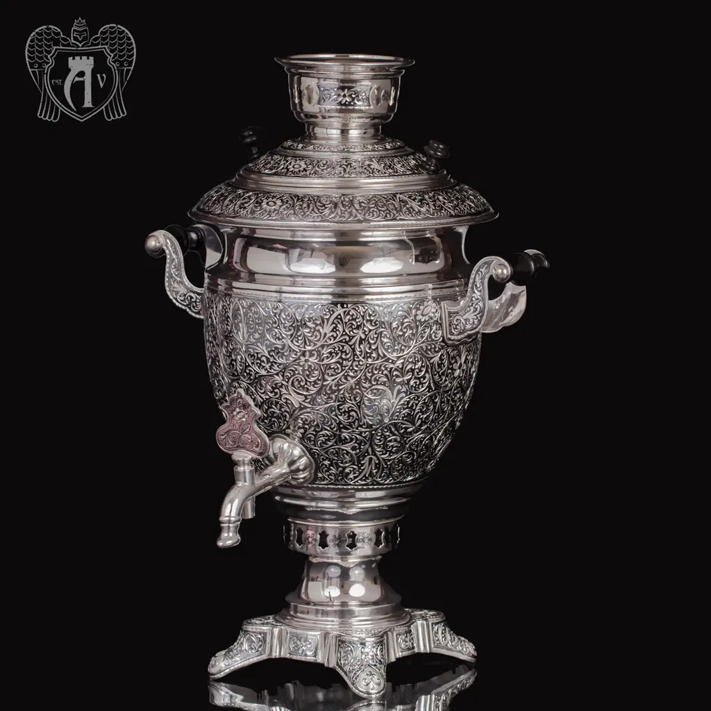 Серебряный самовар «Византия»