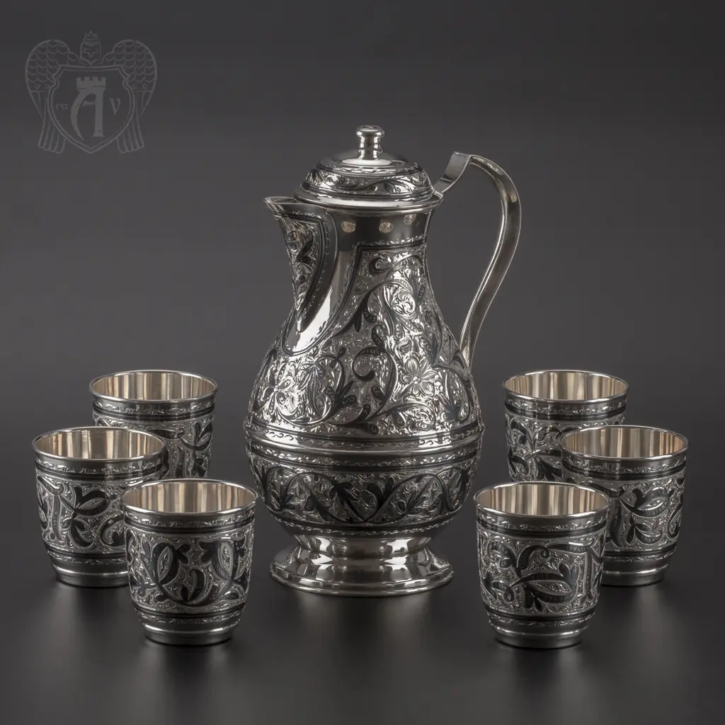 Серебряный сервиз «Фамильный»