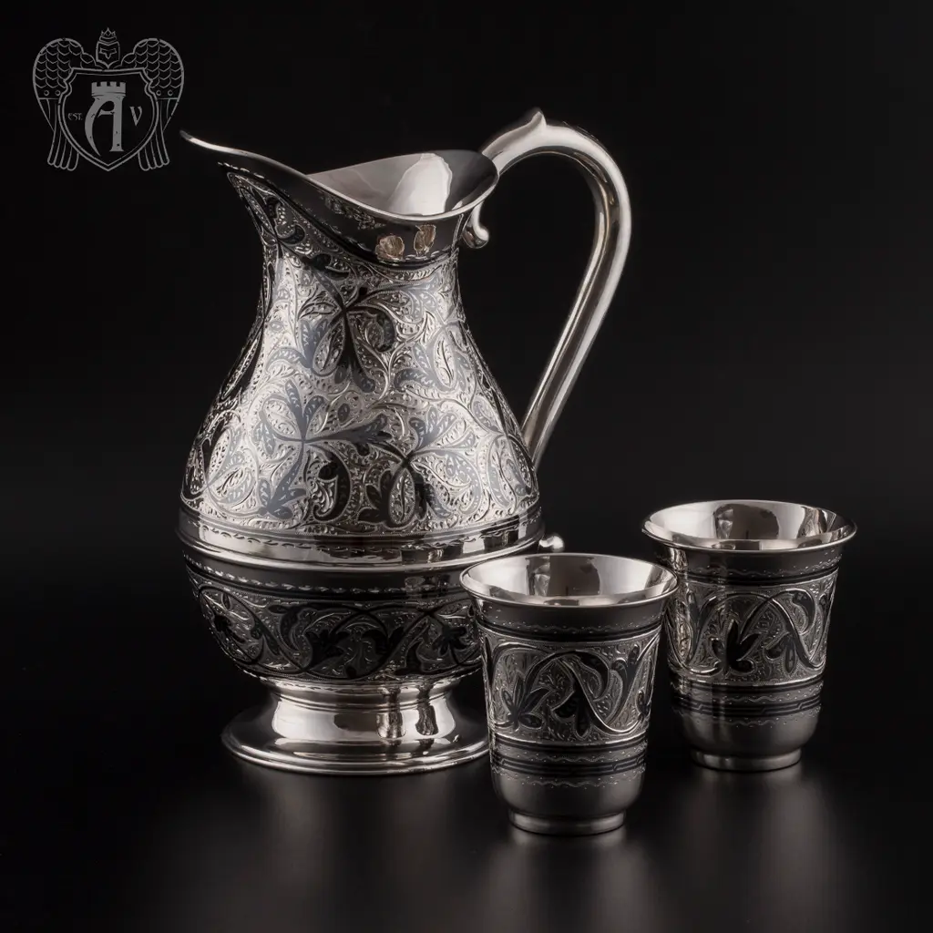 Серебряный сервиз «Трио»