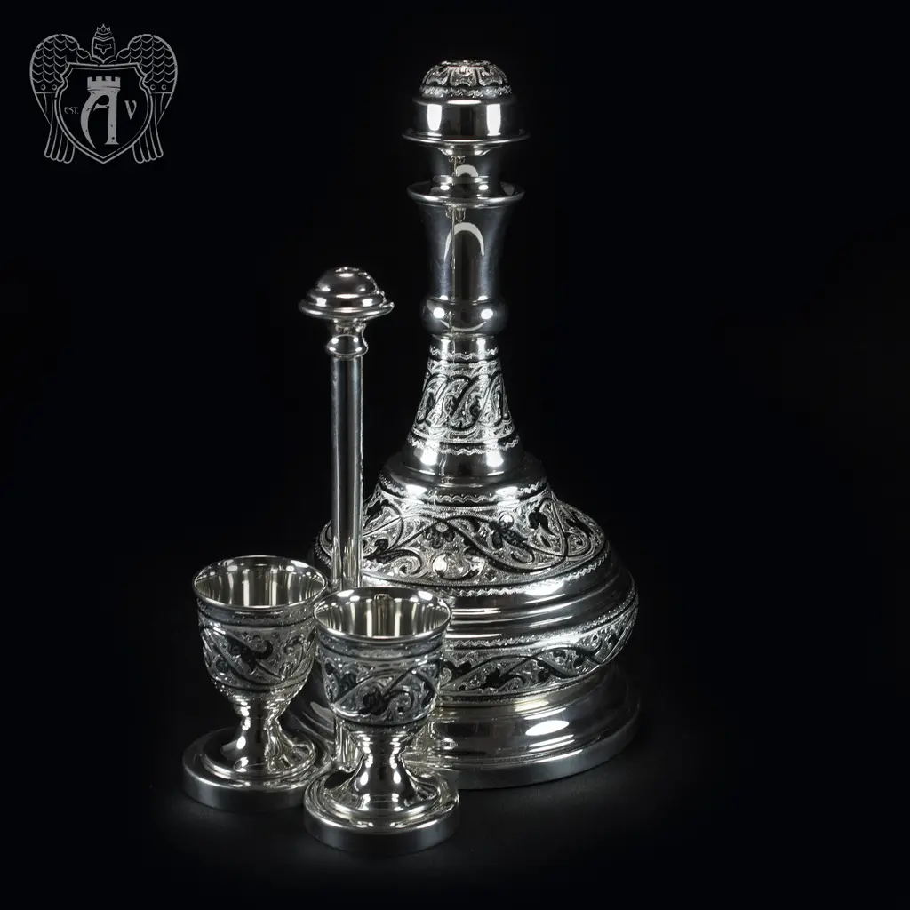 Серебряный сервиз «Застолье»