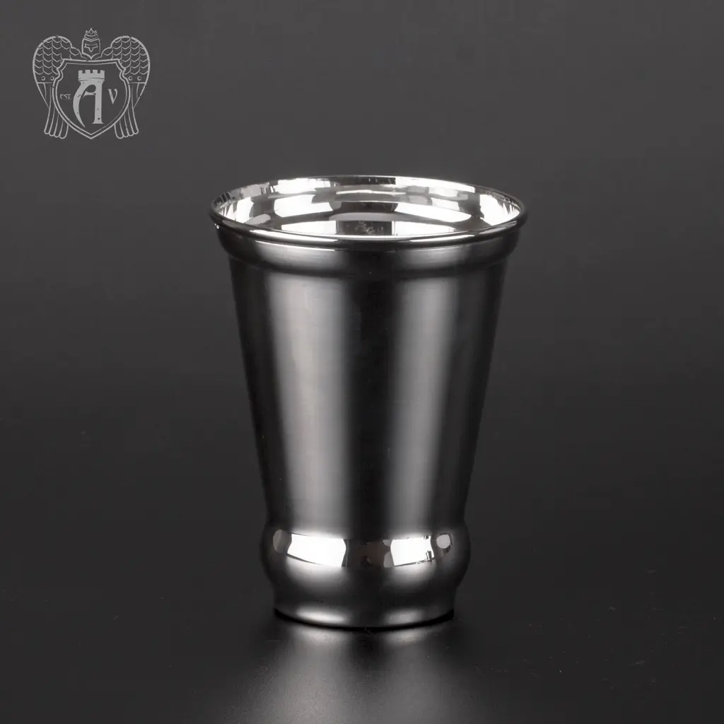 Серебряный стакан «Иней» из чистого серебра 999 пробы